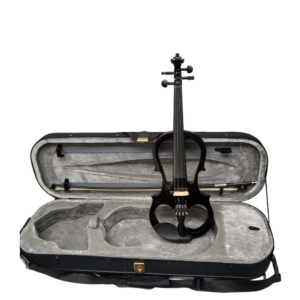 Electra Violin Shaped - Black Polish