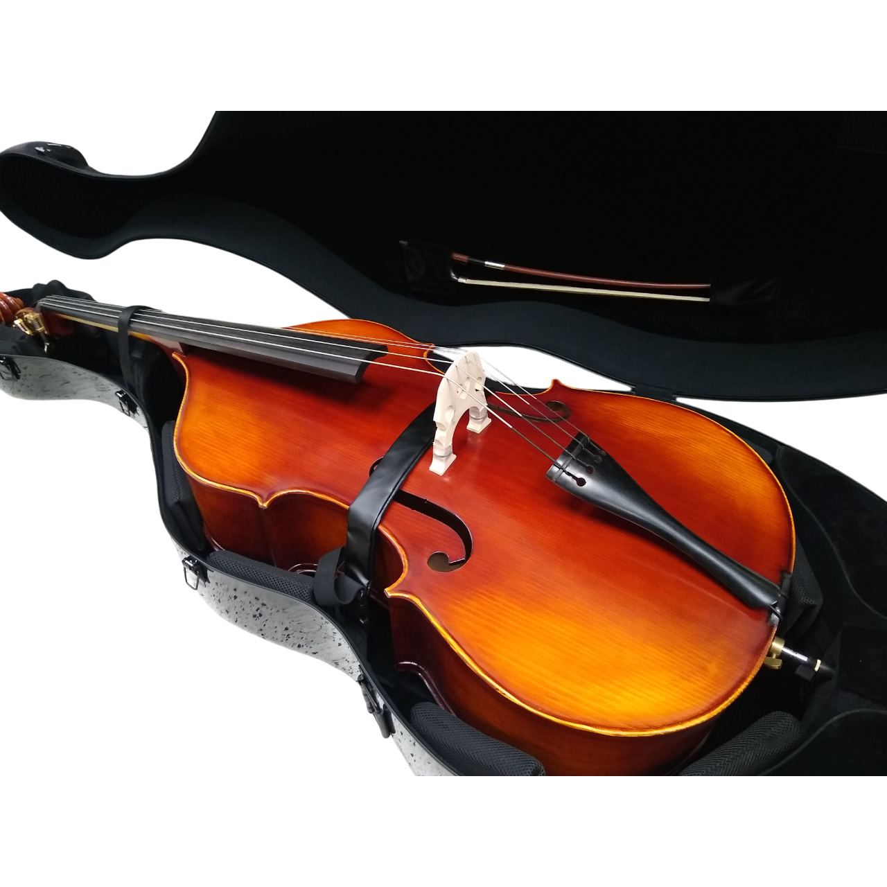Enthral II Poly Carbon Bass Case - Black Polish - Image 6