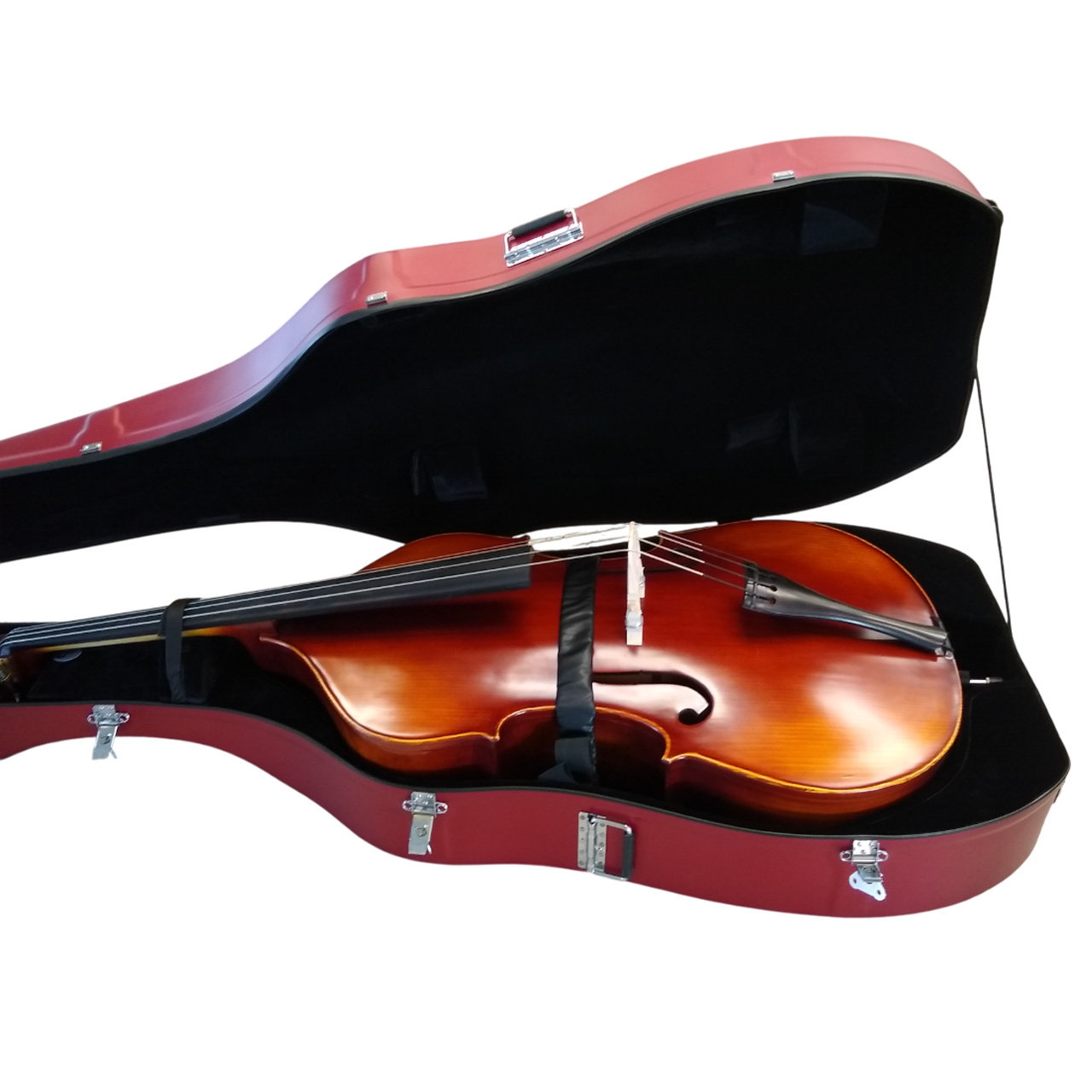 Enthral III Bass Case – Red Satin - Image 6