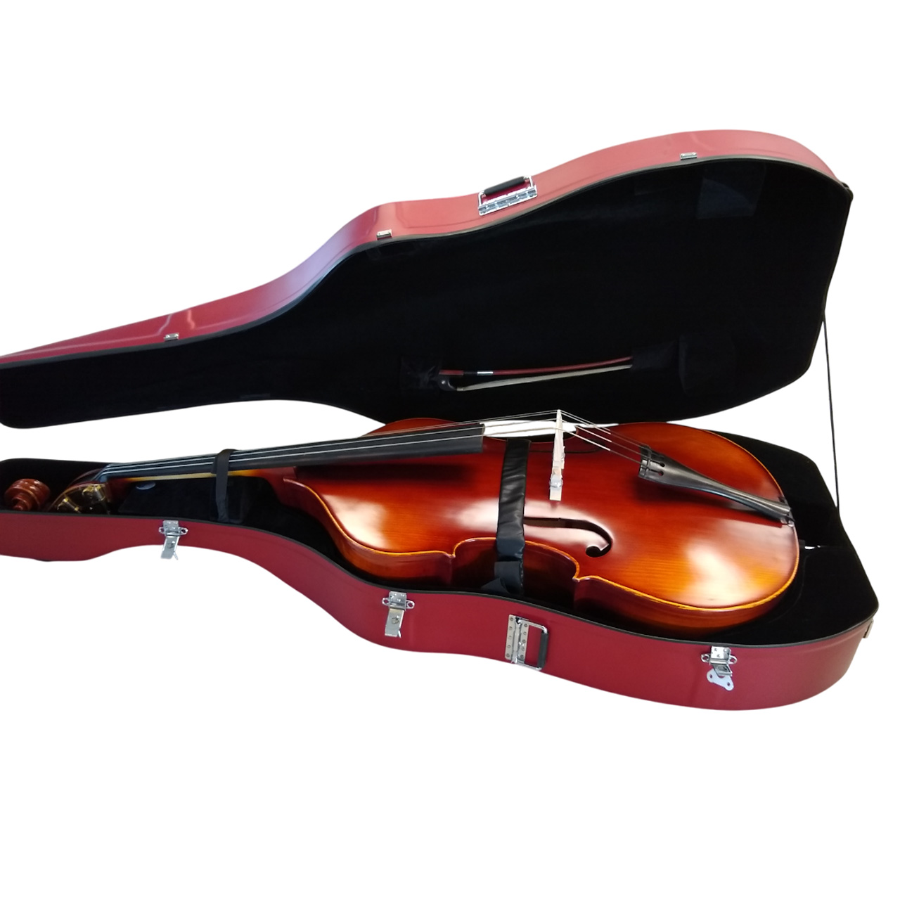 Enthral III Bass Case – Red Satin - Image 5