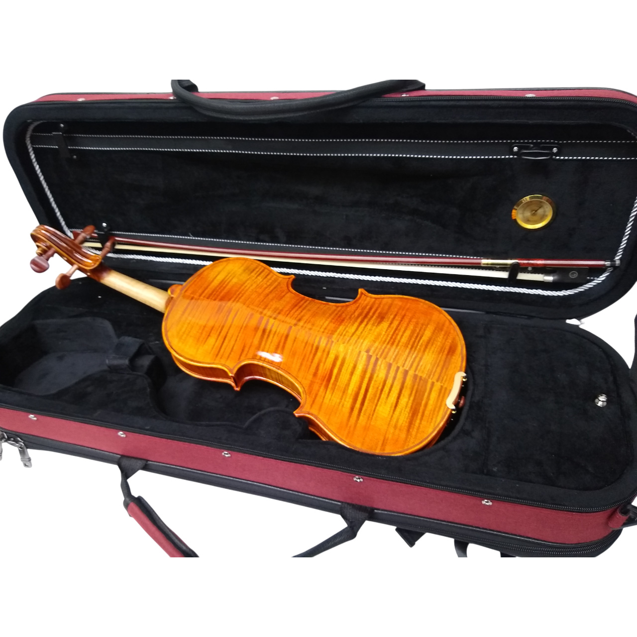European tradition Hamburg Violin 4/4-Goldie - Image 3